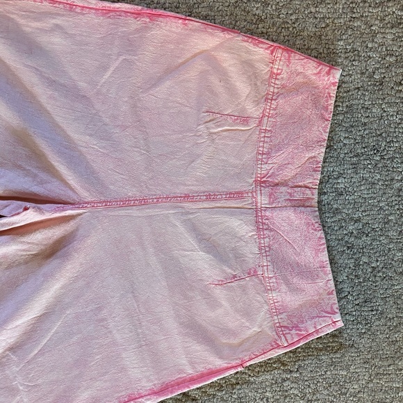 NWOT Free People size 10 cotton baggy stonewashed - Picture 3 of 8